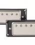 Mini Humbucker Pickups-4 conductor wiring-Nickel Covers and Baseplates